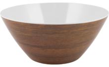 Gimex melamine wood-effect salad bowl