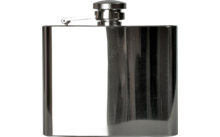 BasicNature hip flask square polished